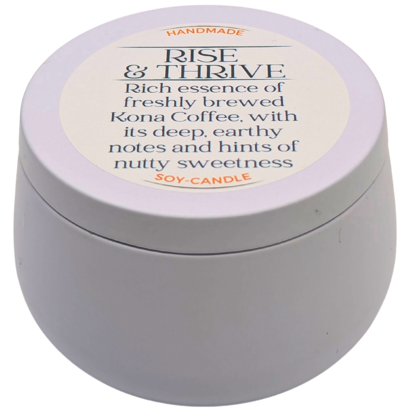 Rise + Thrive Coffee Tranquil Candle – Bold Morning Energy