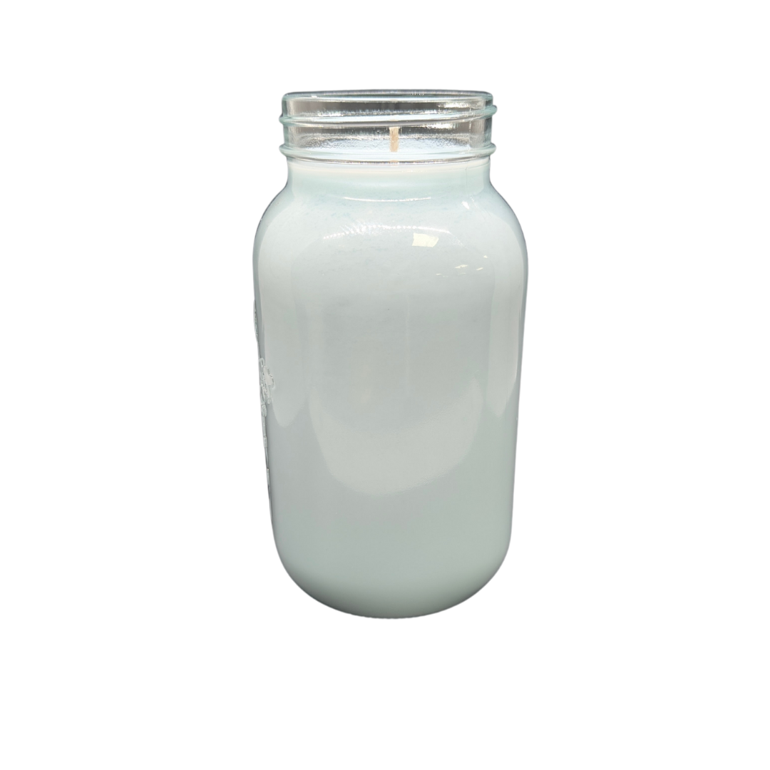 Kudzu Summer Mason Jar Candle – 30oz Soy | Southern Floral Scent