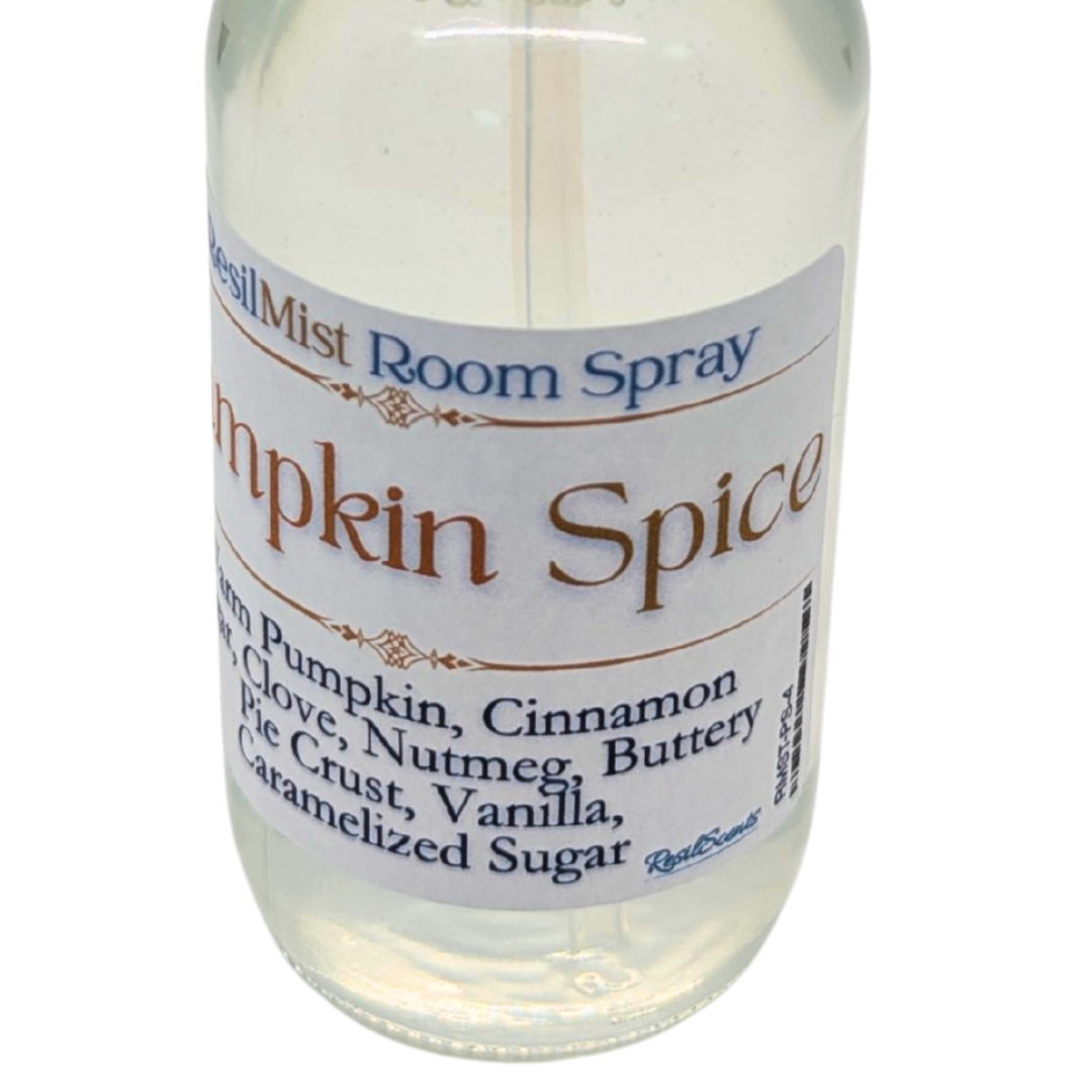Pumpkin Spice ResilMist™ Room Spray – 2oz & 4oz | Handcrafted in Savannah, TN