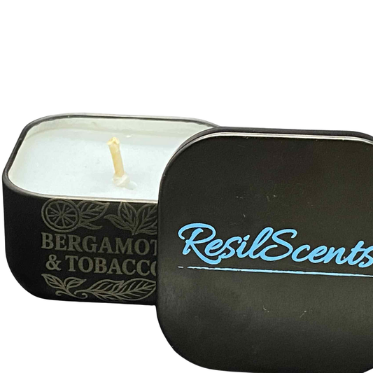 Bergamot & Ember ResilMini Tin – 2oz Soy Candle