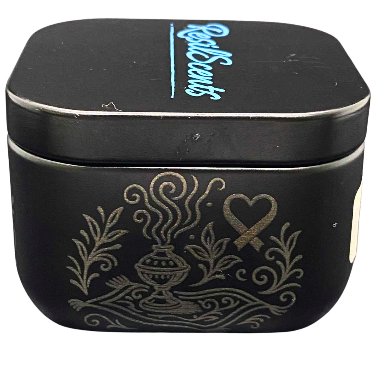 Antique Incense ResilMini Tin Candle – Timeless Exotic Aroma | A Romantic Spring Gift