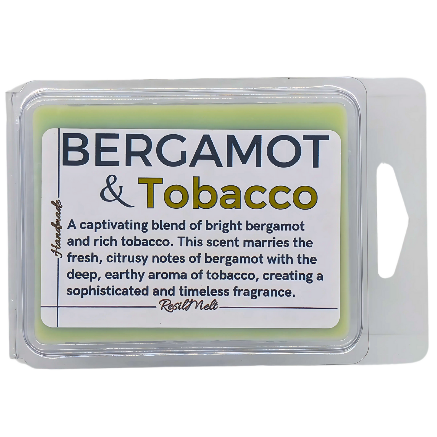 Bergamot & Ember ResilMelt – 2.4oz Soy Wax Melt