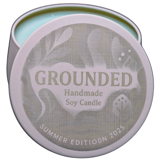 Grounded Tranquil Candle – 8oz Soy Candle