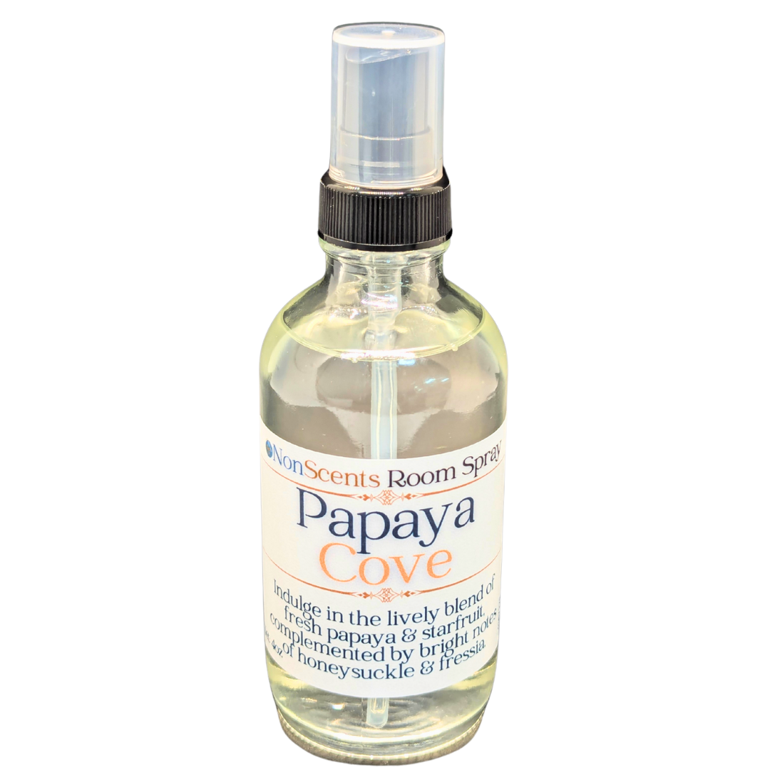 Papaya Cove Room Spray 2oz and 4oz Tropical Papaya and Starfruit