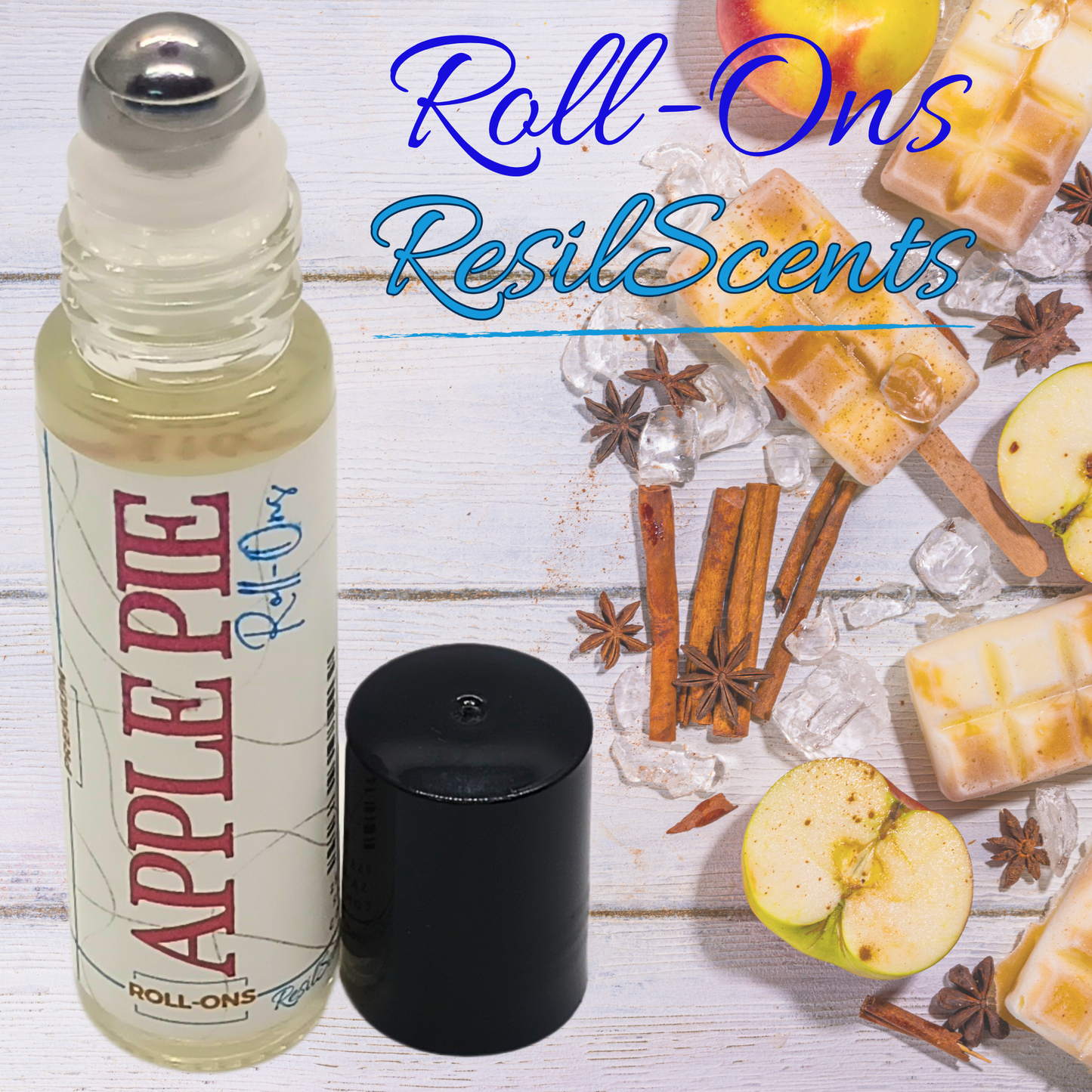 Apple Pie ResilDuo™ Bundle – Tranquil Candle (8oz) + Roll-On Oil | Warm Fall Scent