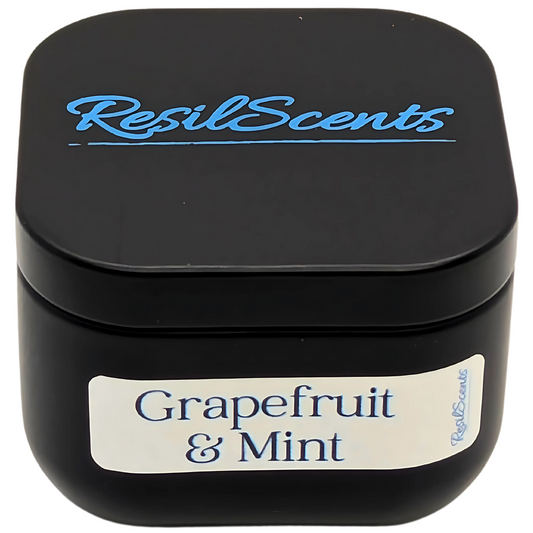 Grapefruit & Mint ResilMini Tin Candle – Refreshing & Invigorating Scent | A Perfect Spring Gift
