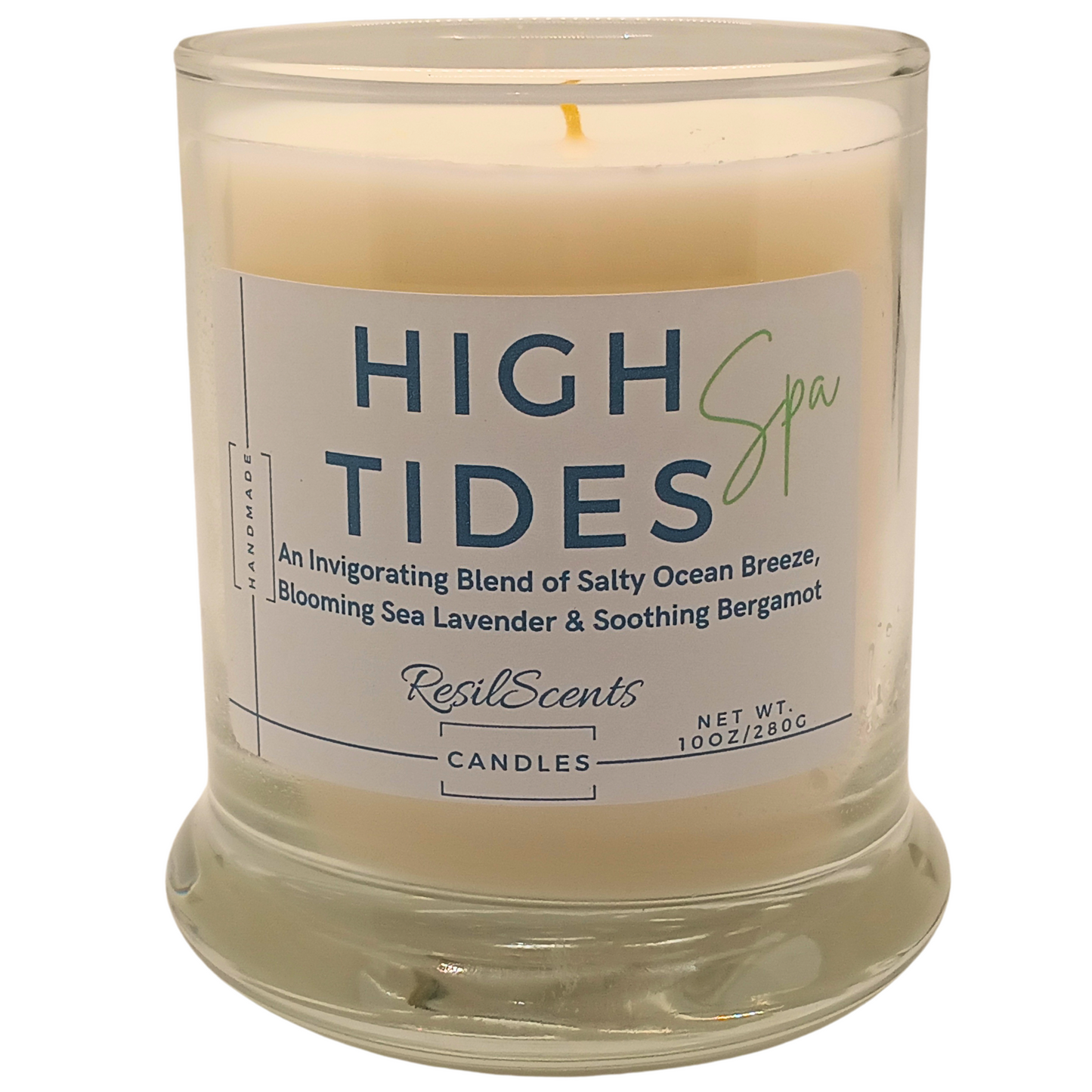 High Tides Spa Balance Candle – Oceanic & Floral Undertones | A Calming Seasonal Gift