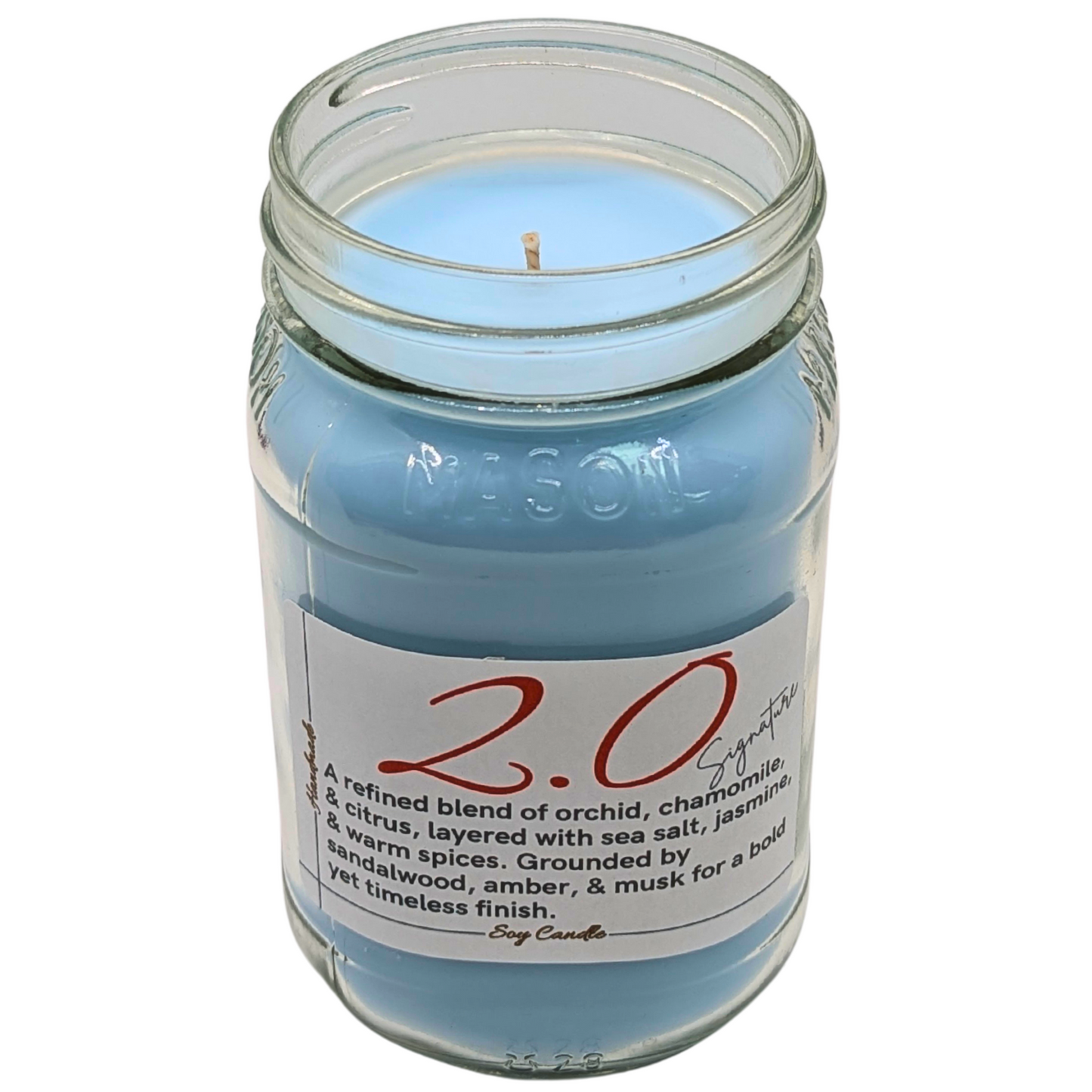 2.0 Peace Candle – 12 oz Mason Jar