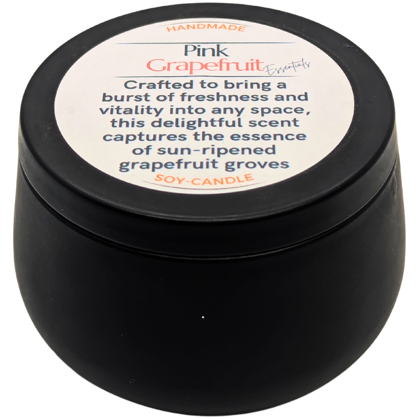 Pink Grapefruit Essentials Serenity Candle – Refreshing Citrus Aroma | A Perfect Spring Gift
