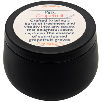 Pink Grapefruit Essentials Serenity Candle – Refreshing Citrus Aroma | A Perfect Spring Gift