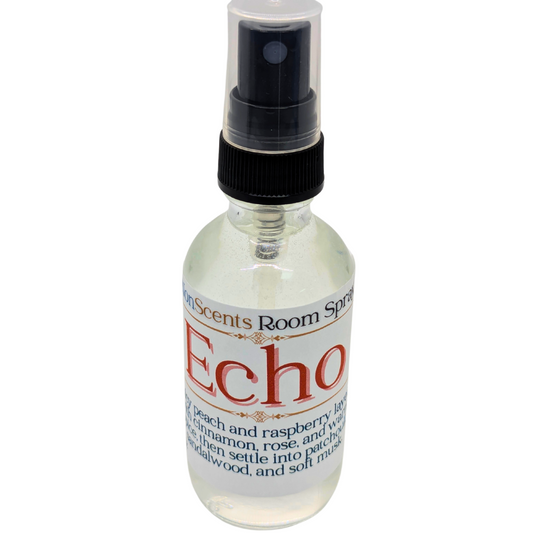 Echo Room Spray Bold Peach and Patchouli Scent ResilScents