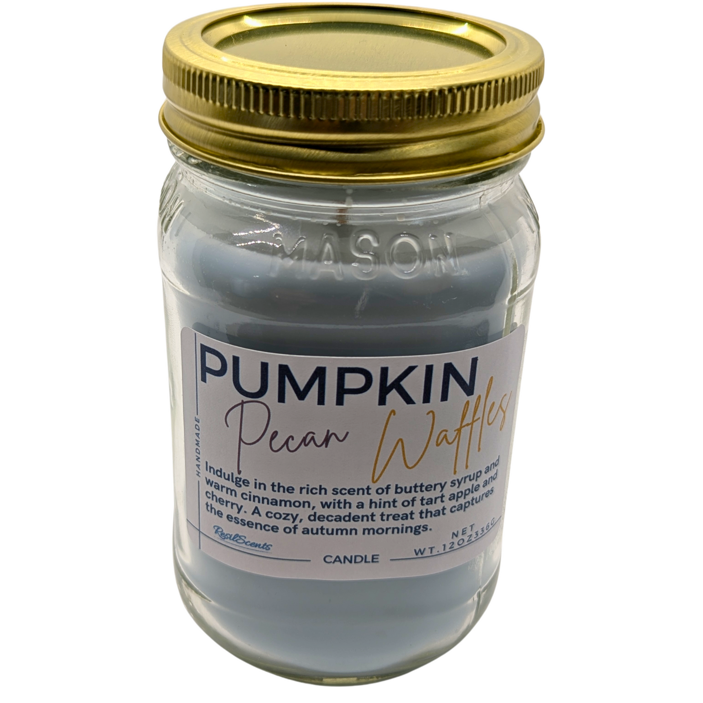 Pumpkin Pecan Waffles Peace Candle | 12 oz Jar | ResilScents®