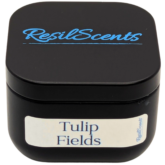 Tulip Fields ResilMini Tin Candle – Fresh & Uplifting Floral | A Lovely Spring Accent