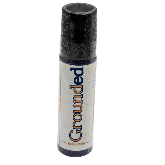 Grounded Roll-On Scented Body Oil – Cedarwood & Amber | Centering Scent