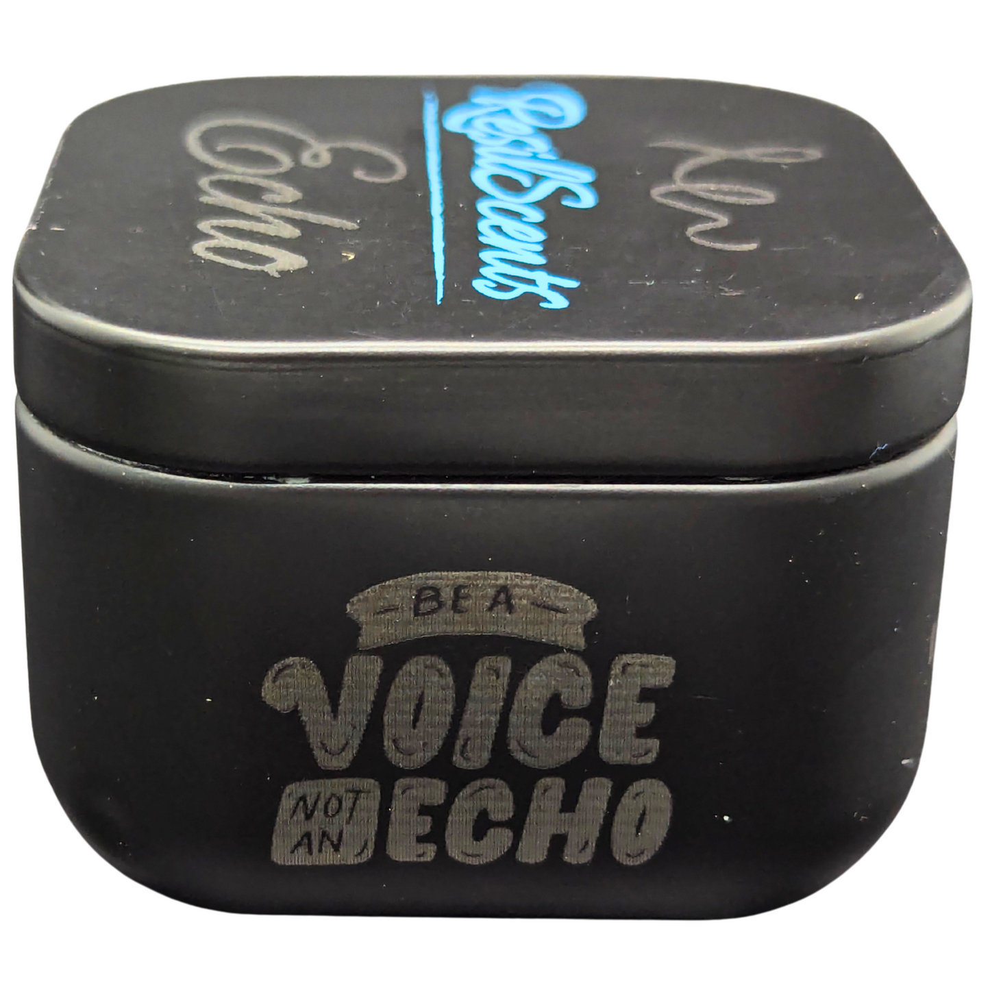 Echo ResilMini Tin Candle – Narcissist Type | Compact & Bold Fragrance | A Handy Spring Essential