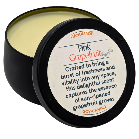 Pink Grapefruit Essentials Serenity Candle – Refreshing Citrus Aroma | A Perfect Spring Gift