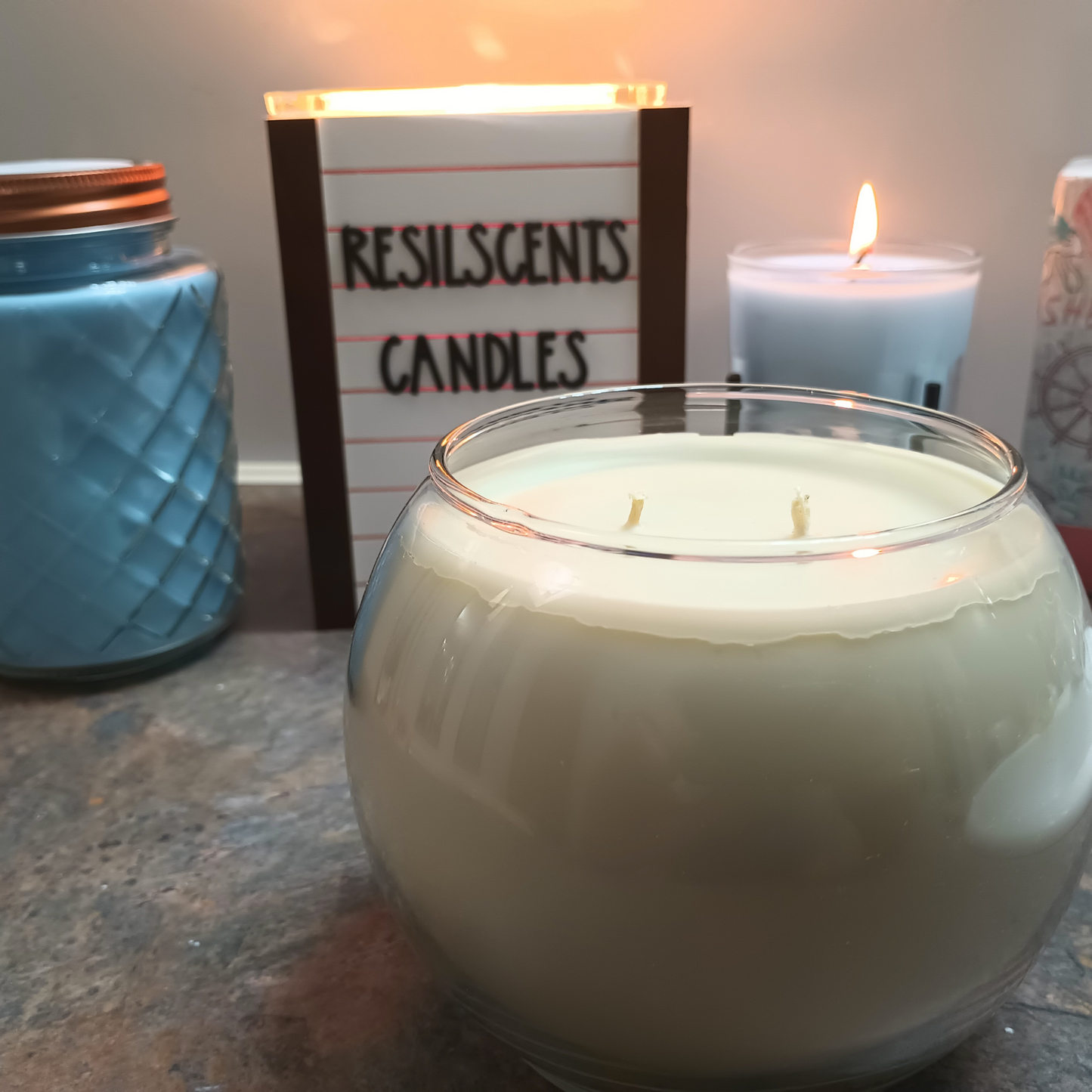 Pink Grapefruit Zen Candle – Energizing Citrus Zest | Brighten Your Spring Décor
