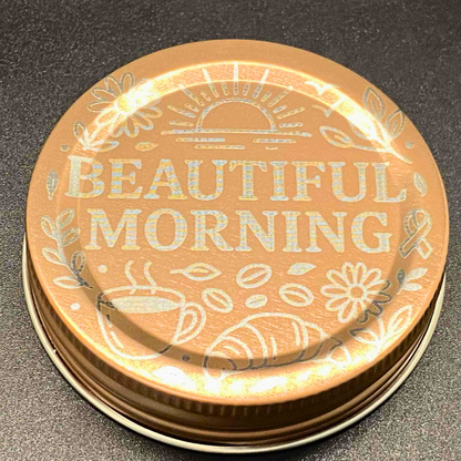 Beautiful Morning Diamond Jar Candle 18oz – Sun-Kissed Apple & Floral Fragrance | Luxury Valentine’s Day Gift