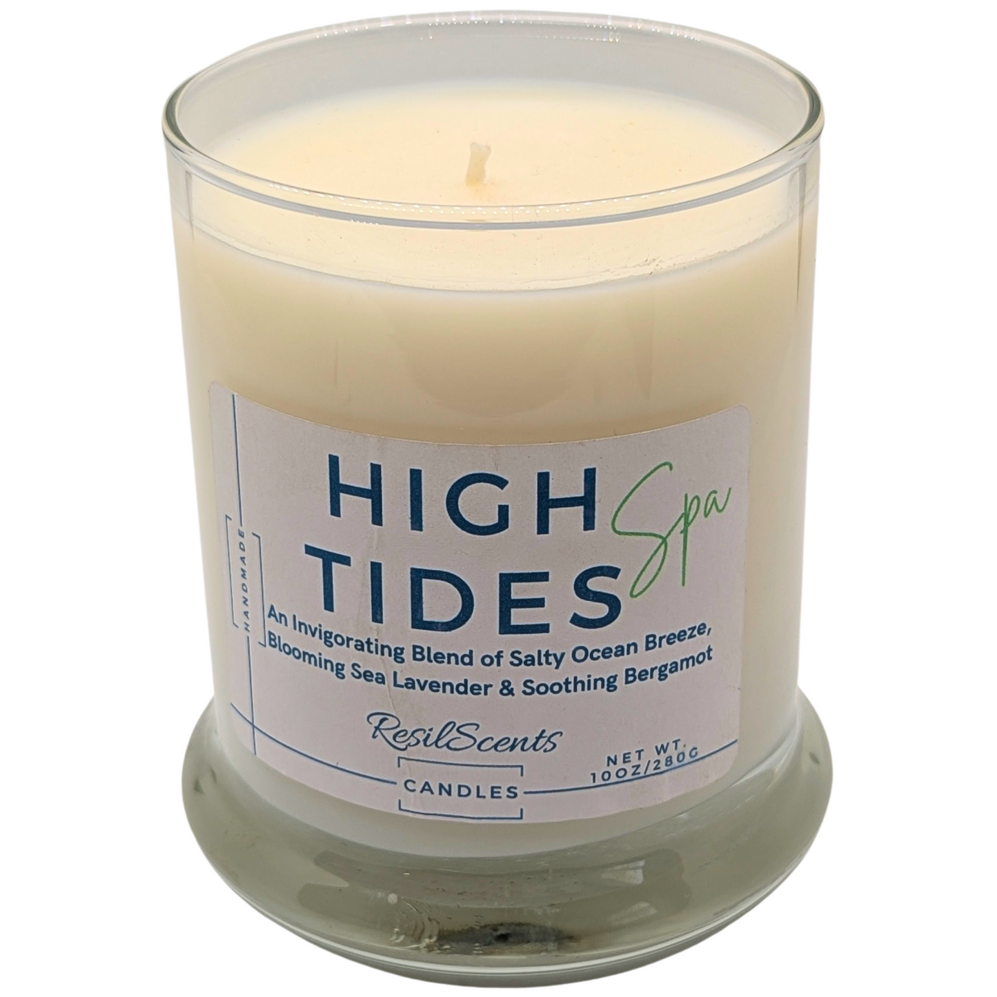 High Tides Spa Balance Candle – Oceanic & Floral Undertones | A Calming Seasonal Gift