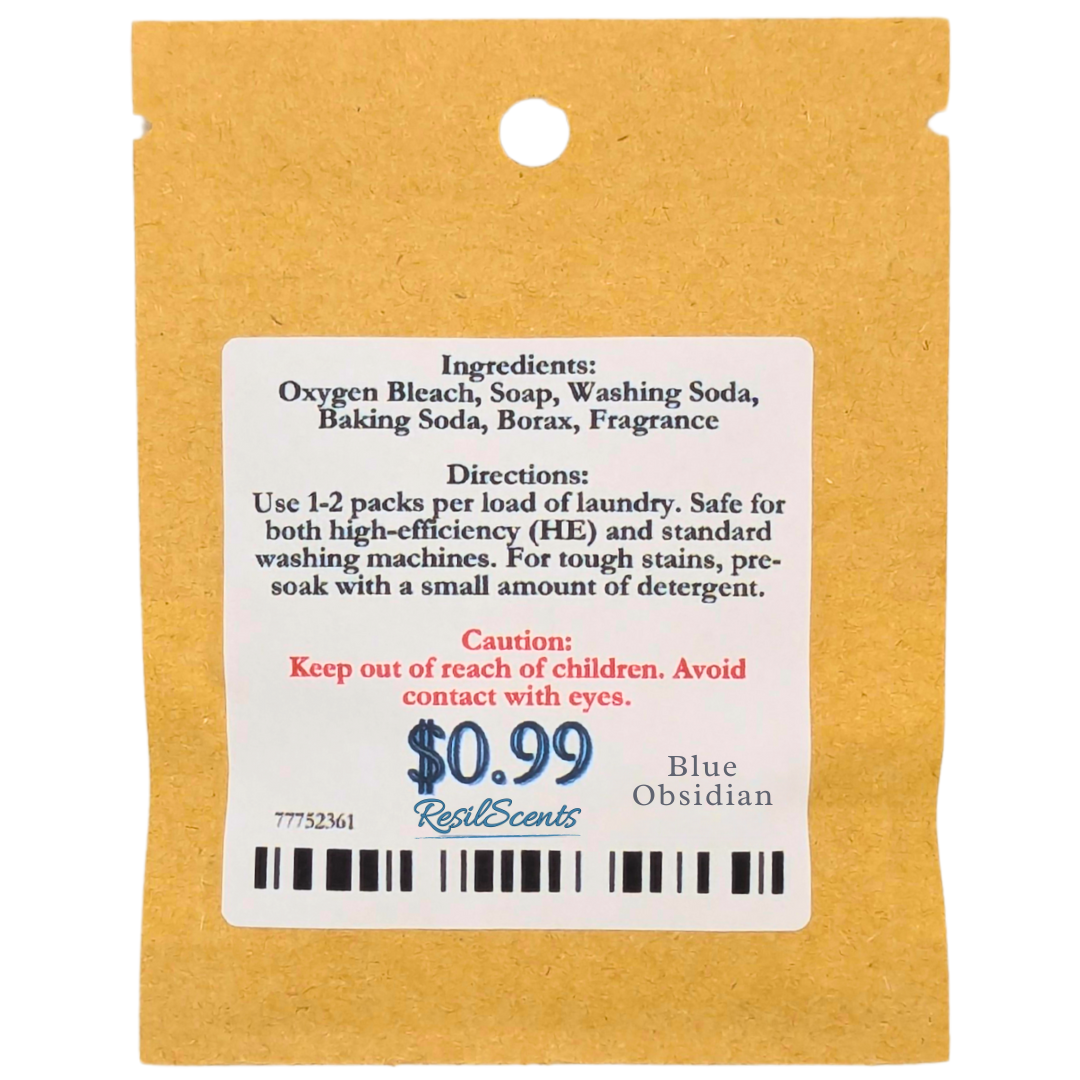 Blue Obsidian Laundry Detergent – Tropical Fruits & Driftwood Freshness