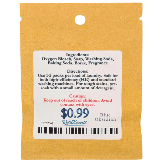 Blue Obsidian Laundry Detergent – Tropical Fruits & Driftwood Freshness
