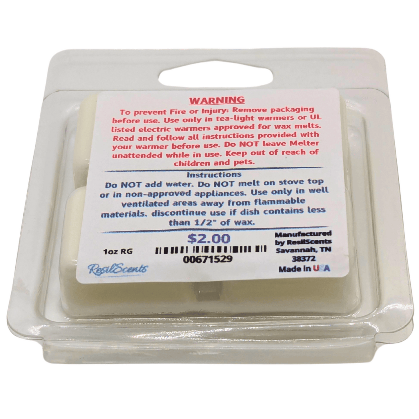 Rose & Grapefruit ResilMini Melt – 1oz Single | Sweet Floral Pop for Small Spaces