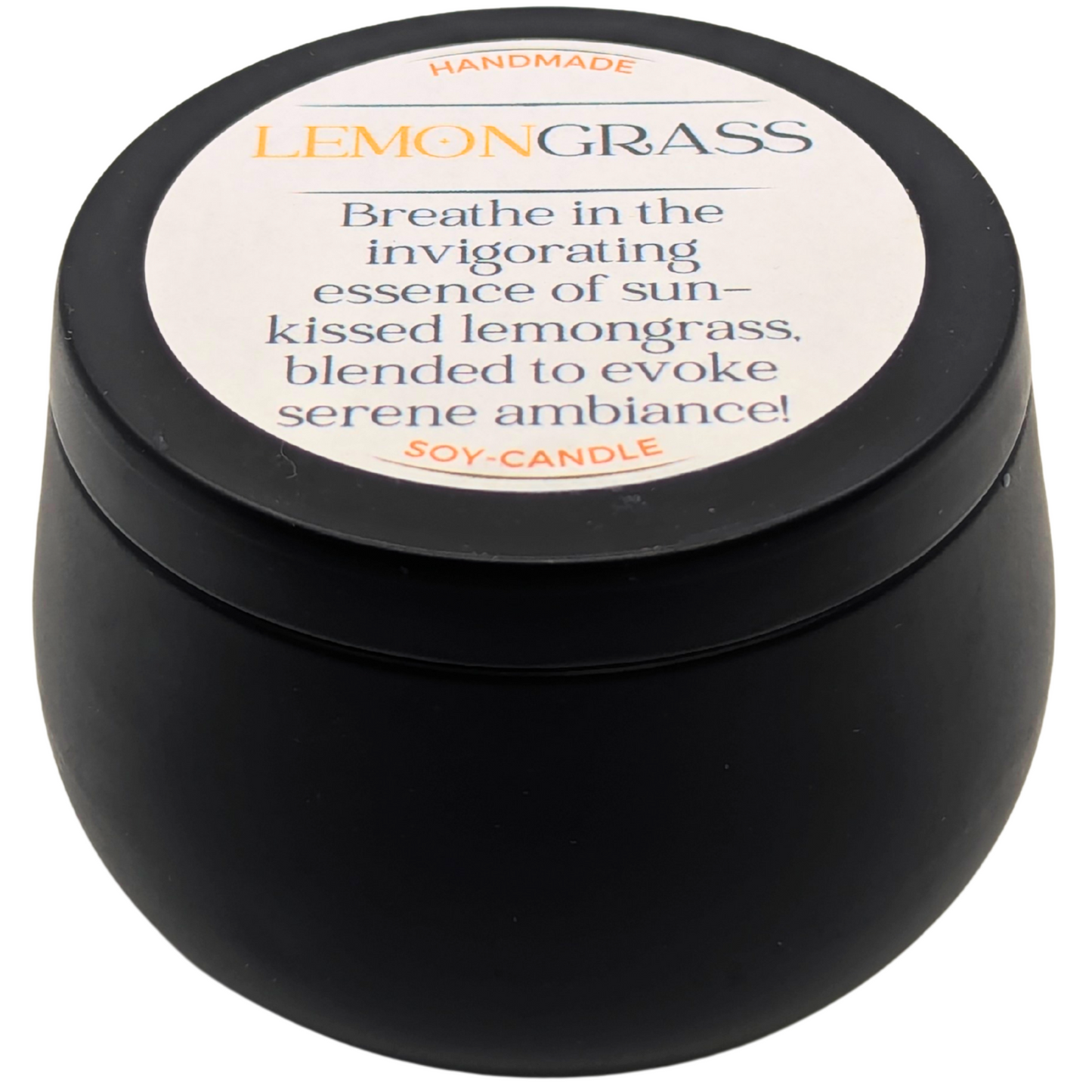 Lemongrass Tranquil Candle – Invigorating Scent | A Delightful Spring Candle
