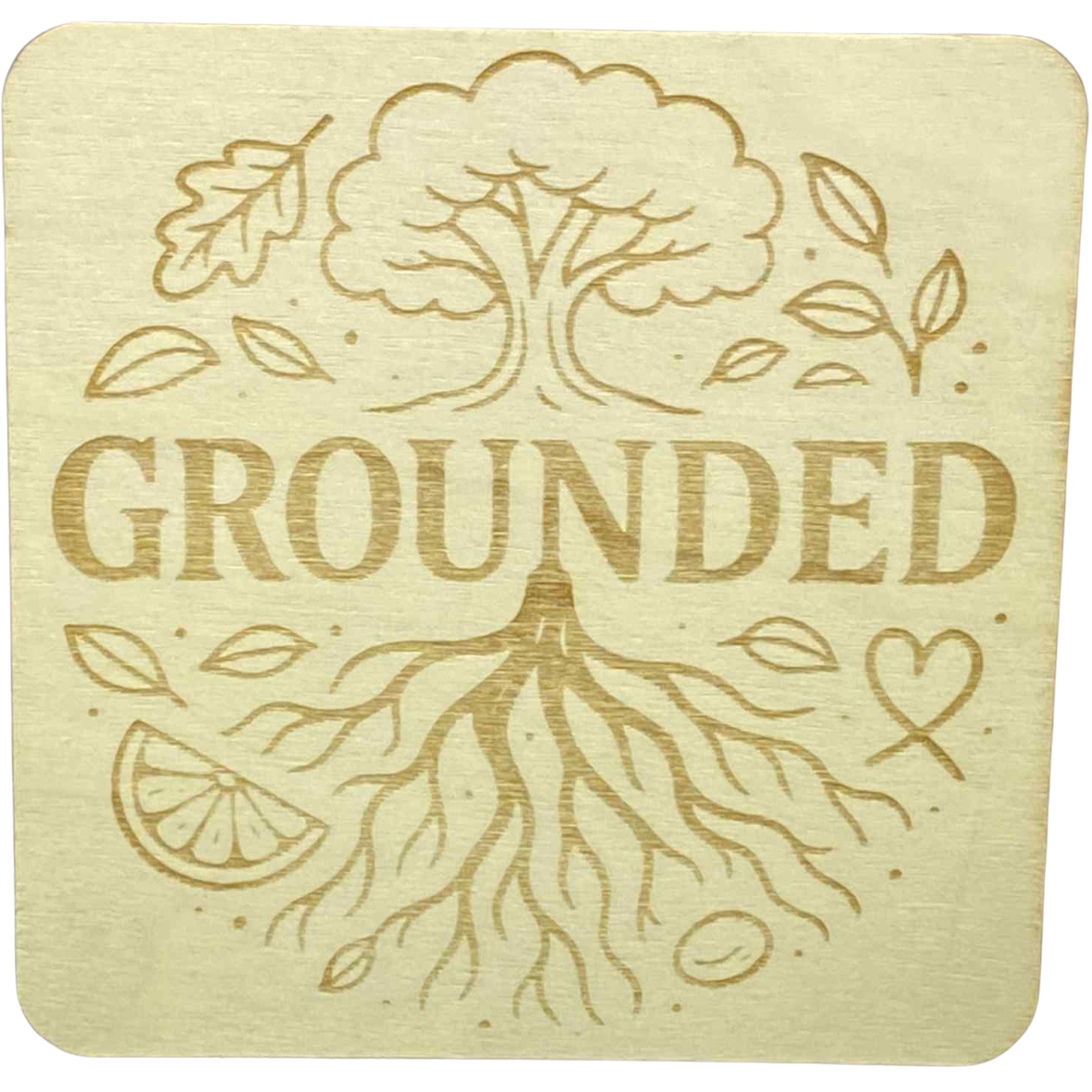ResilScents Candle Coaster – 4″ × 4″ | Hand‑crafted in Savannah, TN