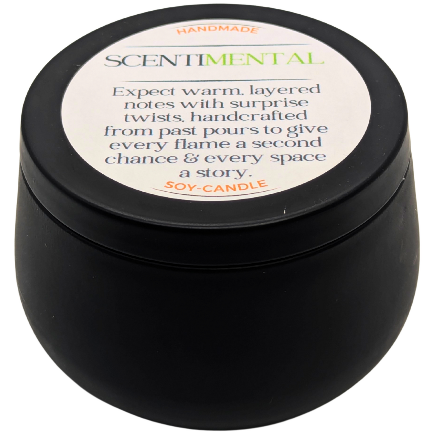 ScentiMental Tranquil Candle – Sustainably Handcrafted with a Unique, One-of-a-Kind Aroma
