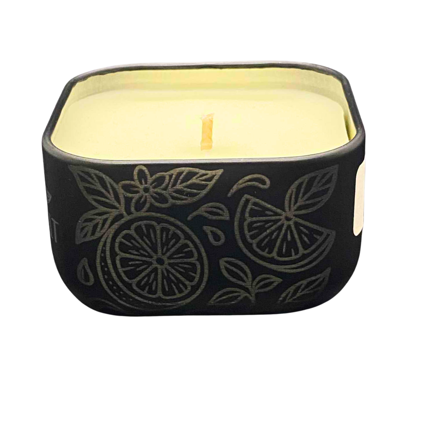 Pink Grapefruit Essential ResilMini Tin Candle – Zesty Citrus Aroma | A Vibrant Spring Pick-Me-Up