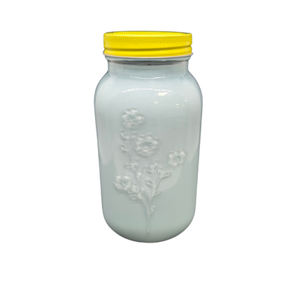 Kudzu Summer Mason Jar Candle – 30oz Soy | Southern Floral Scent