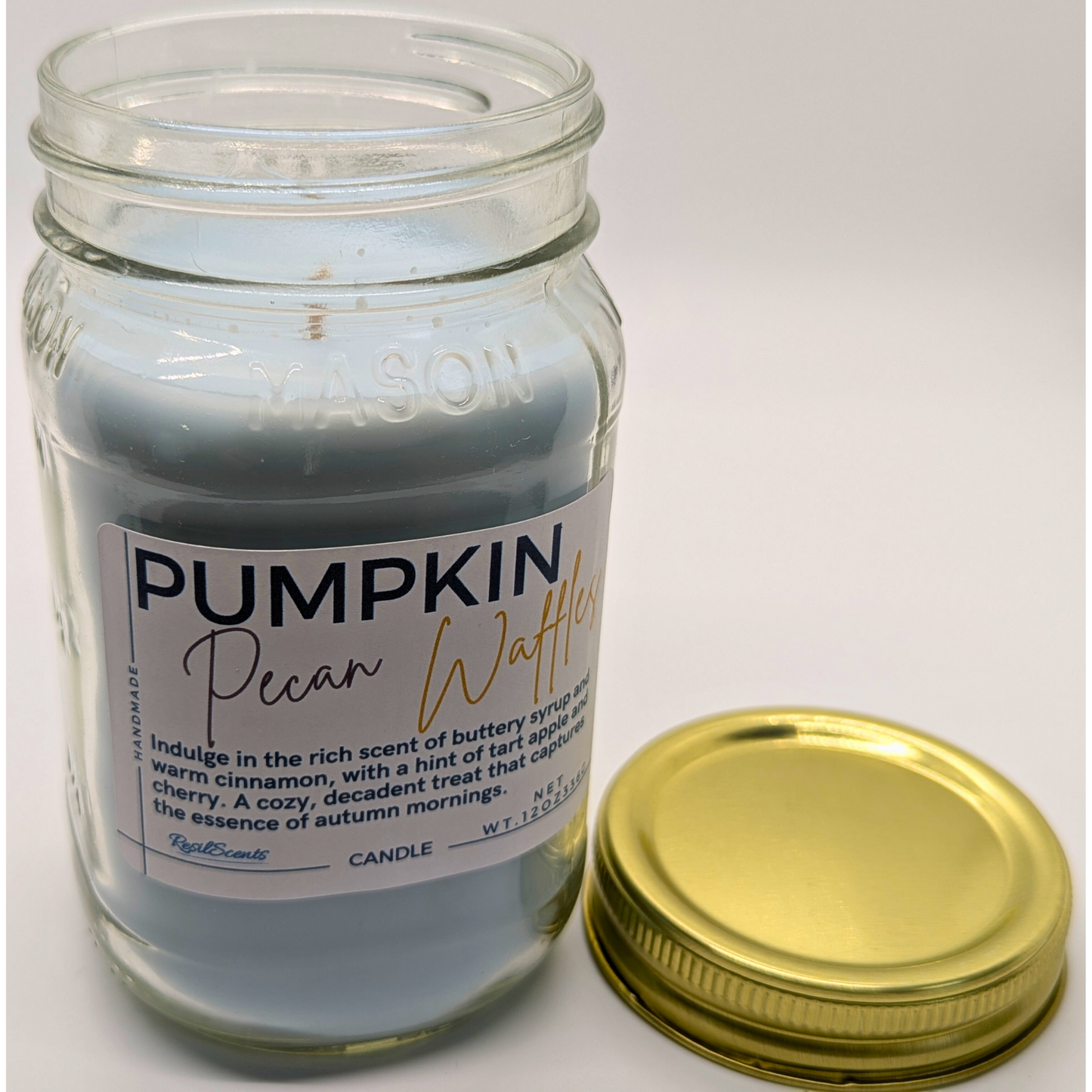 Pumpkin Pecan Waffles Peace Candle | 12 oz Jar | ResilScents®