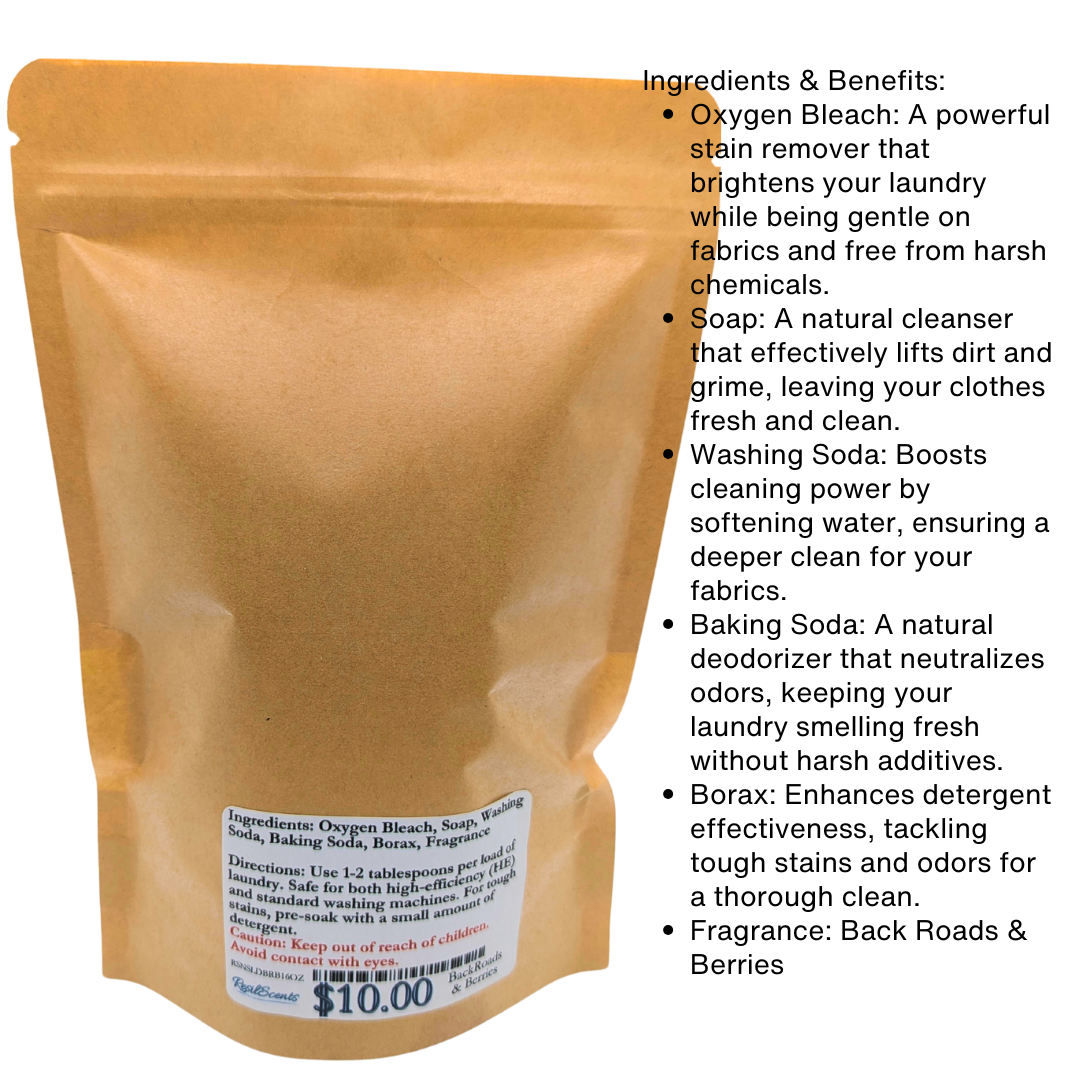 Backroads and Berries Laundry Detergent – Bird of Paradise–Inspired Scent