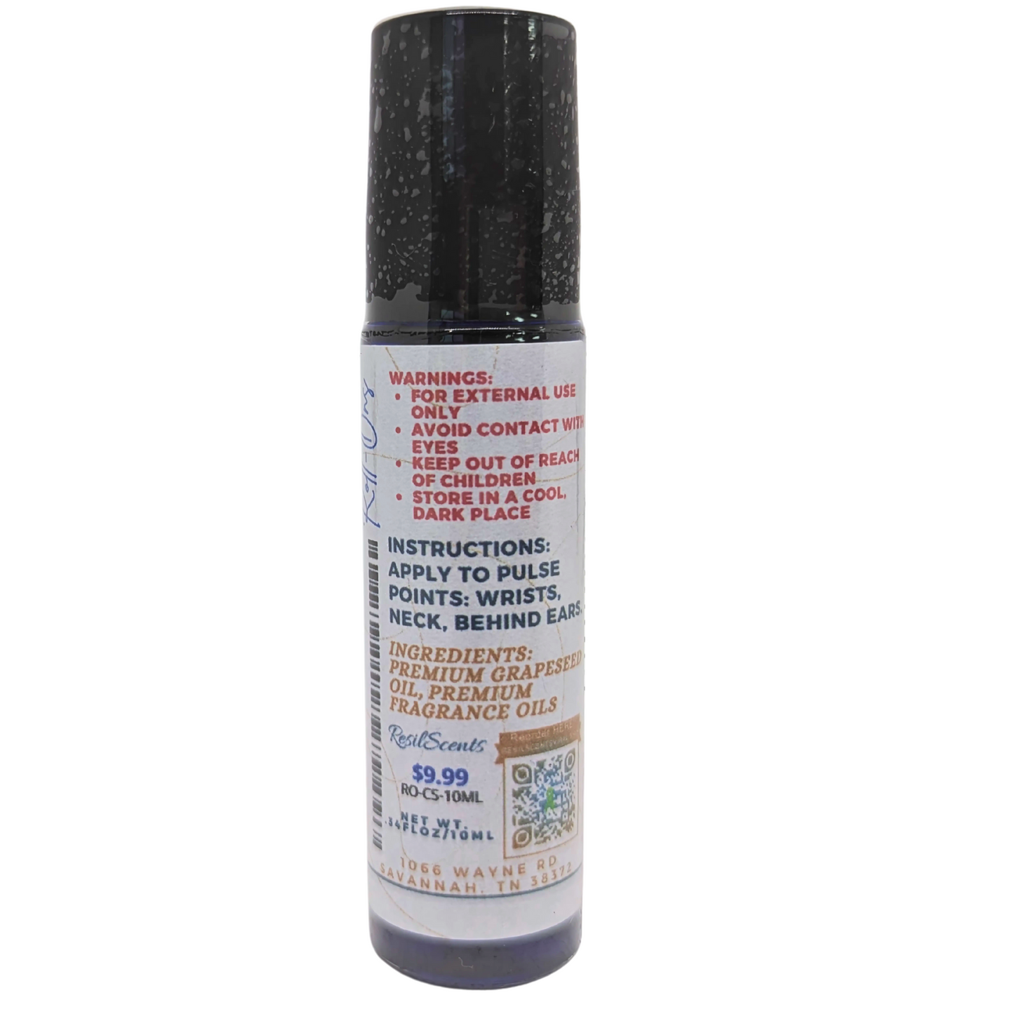 Cinnamon Spice Roll-On Oil – 10ml | Handcrafted in Savannah, TN