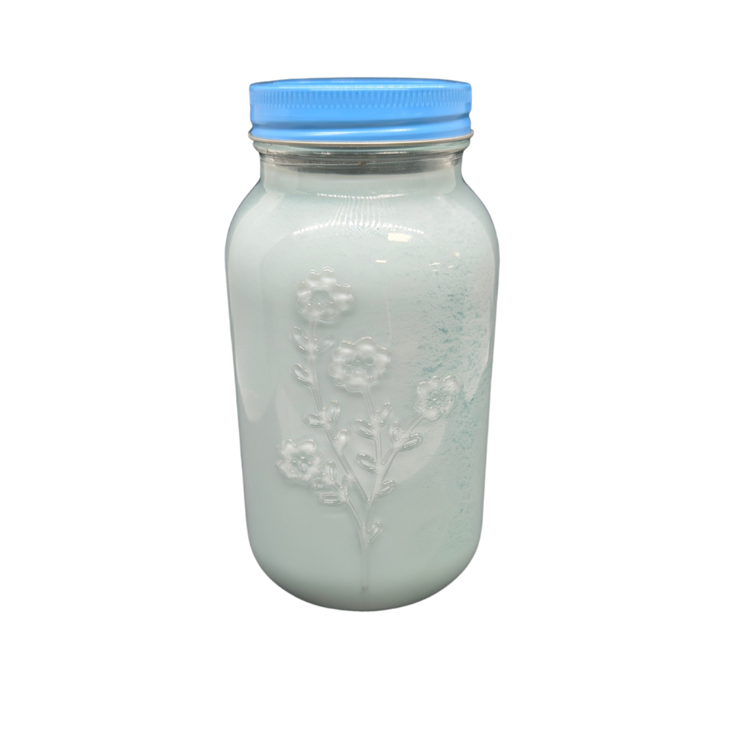 Kudzu Summer Mason Jar Candle – 30oz Soy | Southern Floral Scent