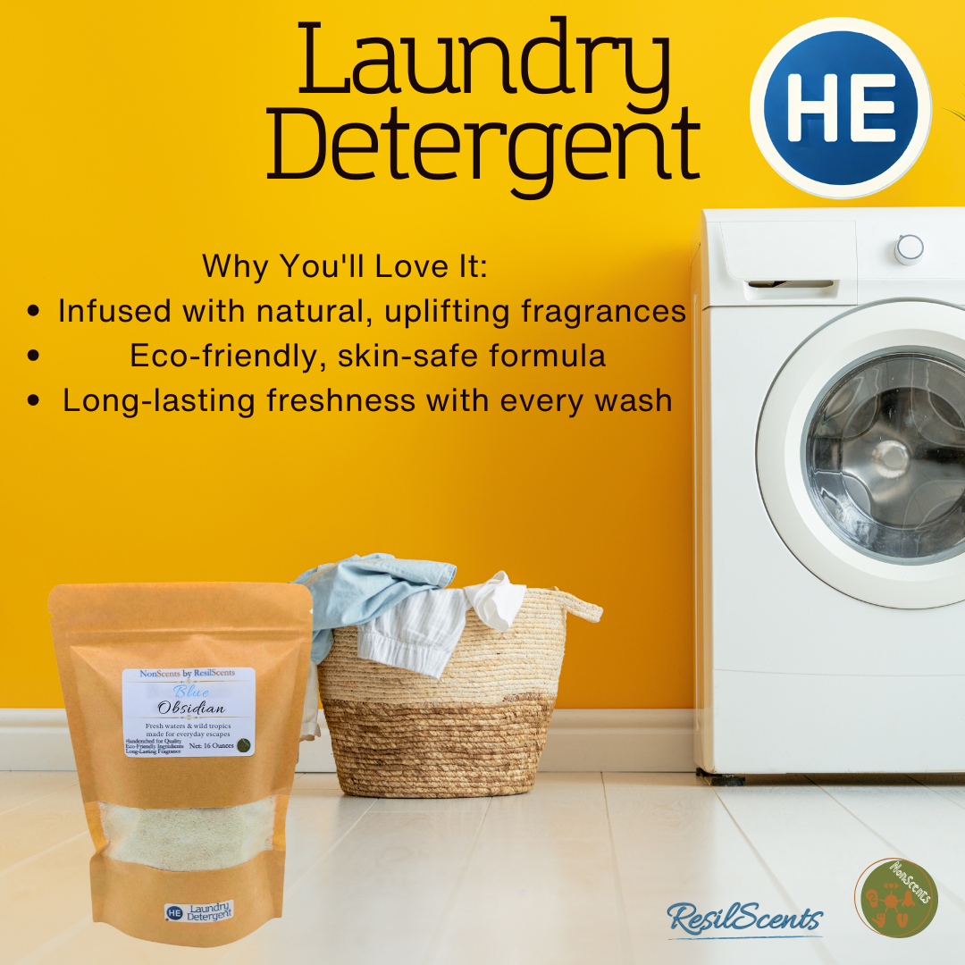 Blue Obsidian Laundry Detergent – Tropical Fruits & Driftwood Freshness