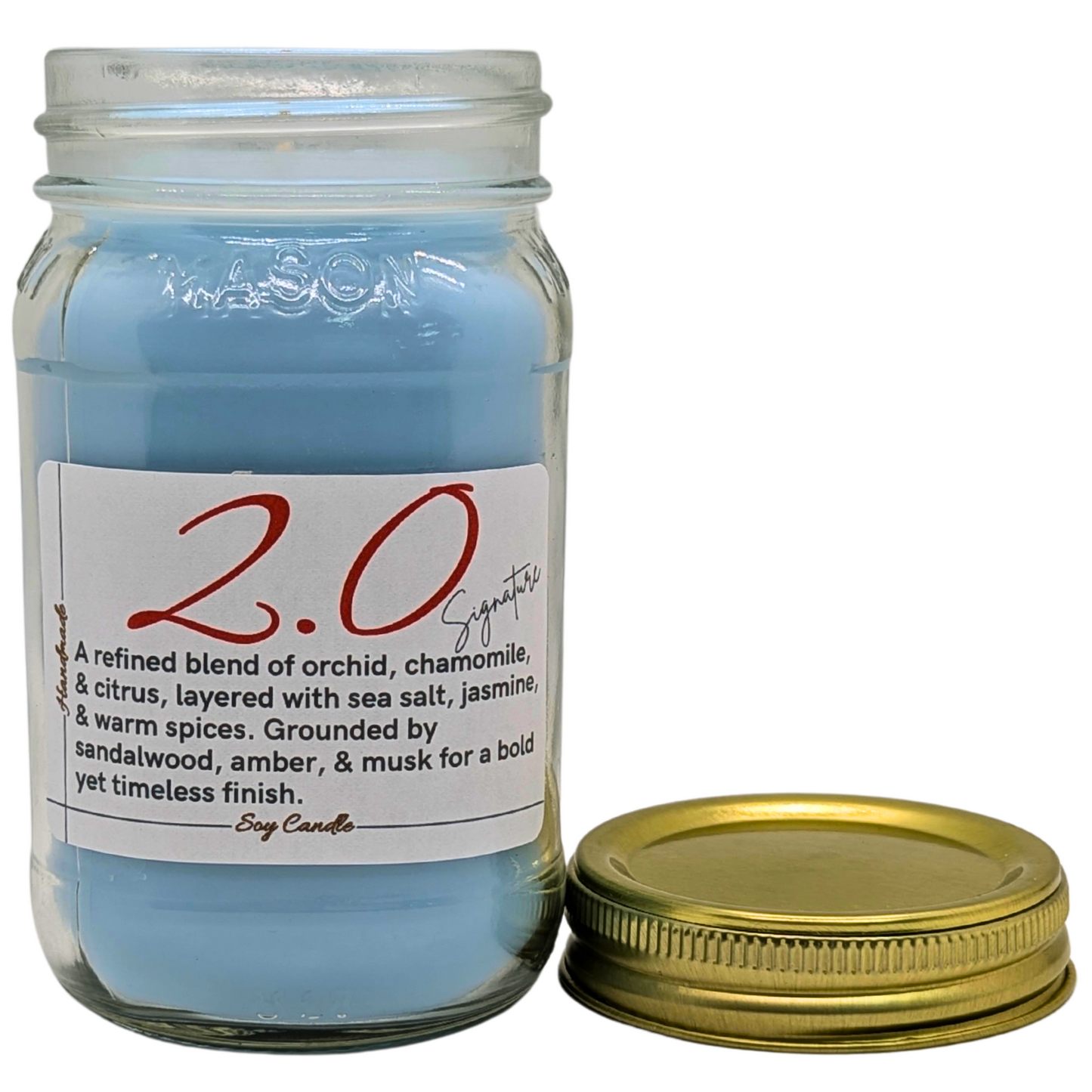2.0 Peace Candle – 12 oz Mason Jar