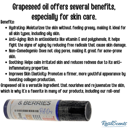 Backroads and Berries On the Go Bundle Hanging Car Diffuser Roll On Oil 2oz Room Spray