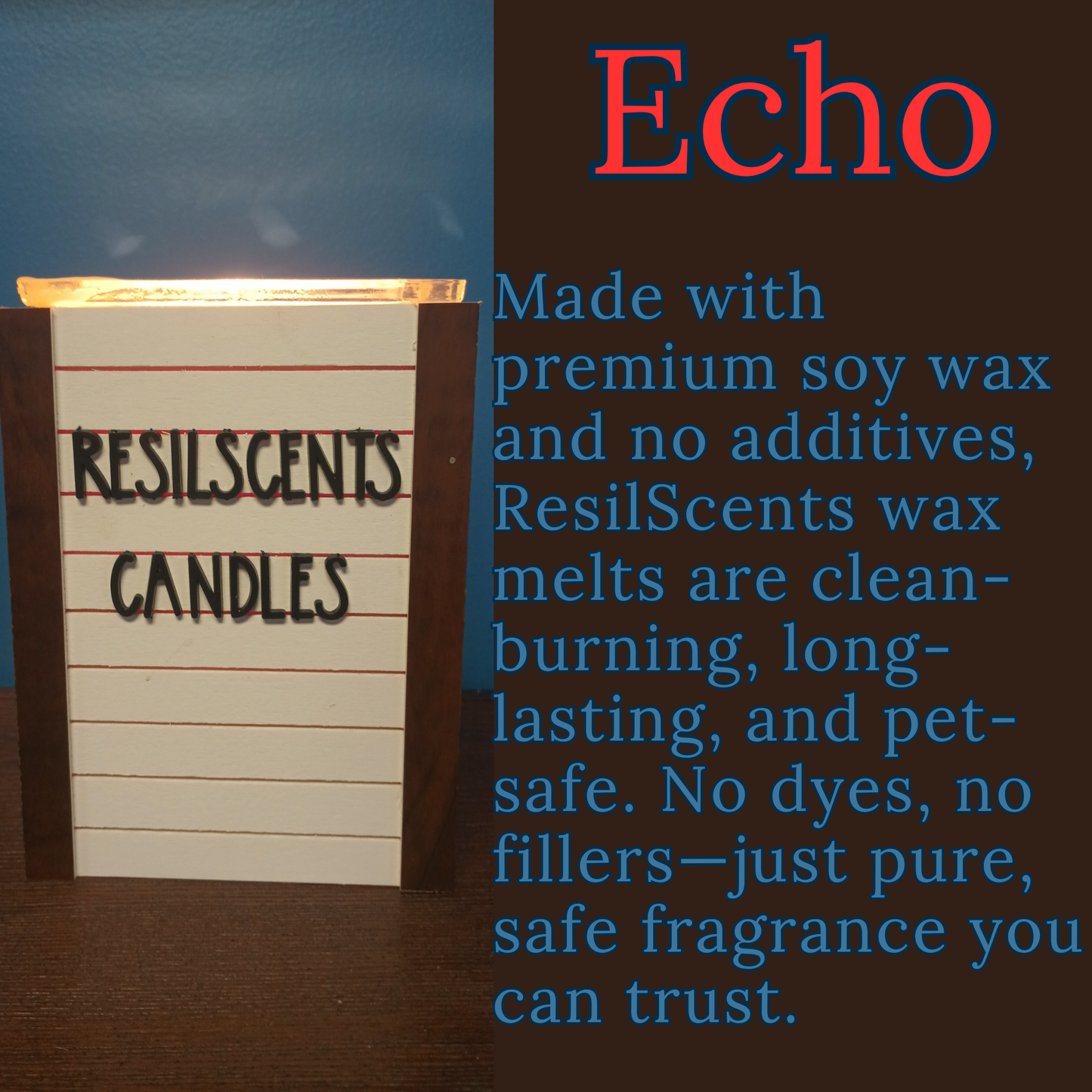 Echo Wax Melt Starter Bundle – 3 × Wax Melts + Roll-On + Car Diffuser