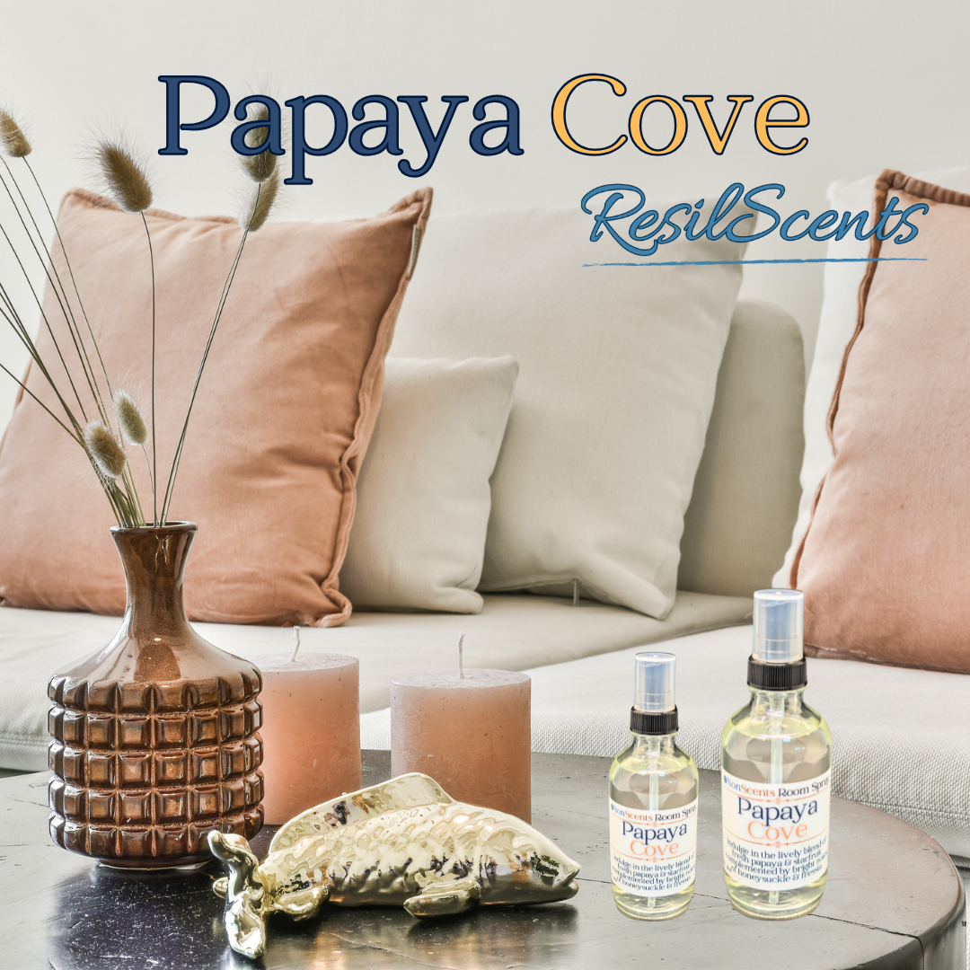 Papaya Cove Room Spray 2oz and 4oz Tropical Papaya and Starfruit