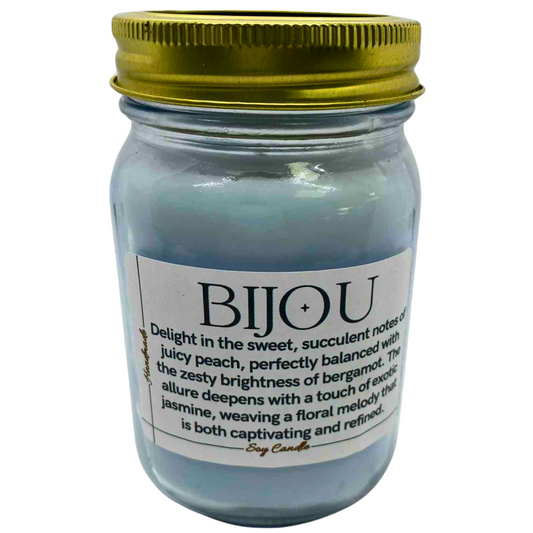 Bijou Peace Candle – Seductive Fruity Floral | 60-70 Hour Burn | Elevate Your Spring