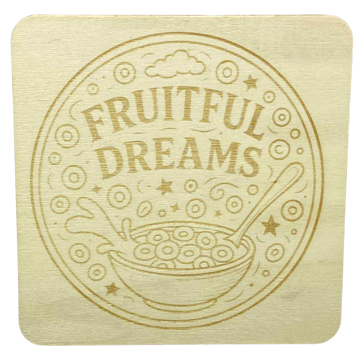 ResilScents Candle Coaster – 4″ × 4″ | Hand‑crafted in Savannah, TN