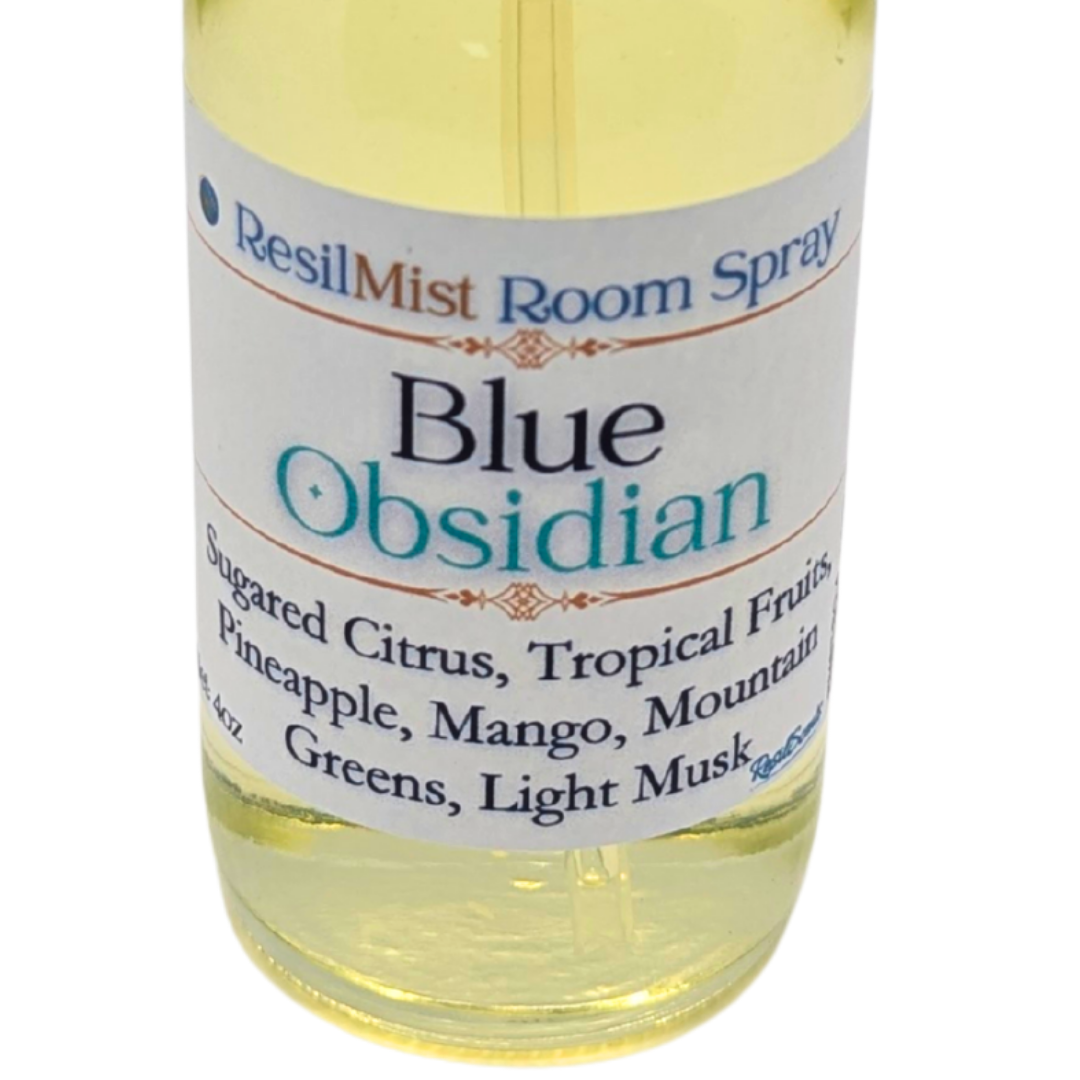 Blue Obsidian ResilMist™ Room Spray – 2oz & 4oz | Handcrafted in Savannah, TN