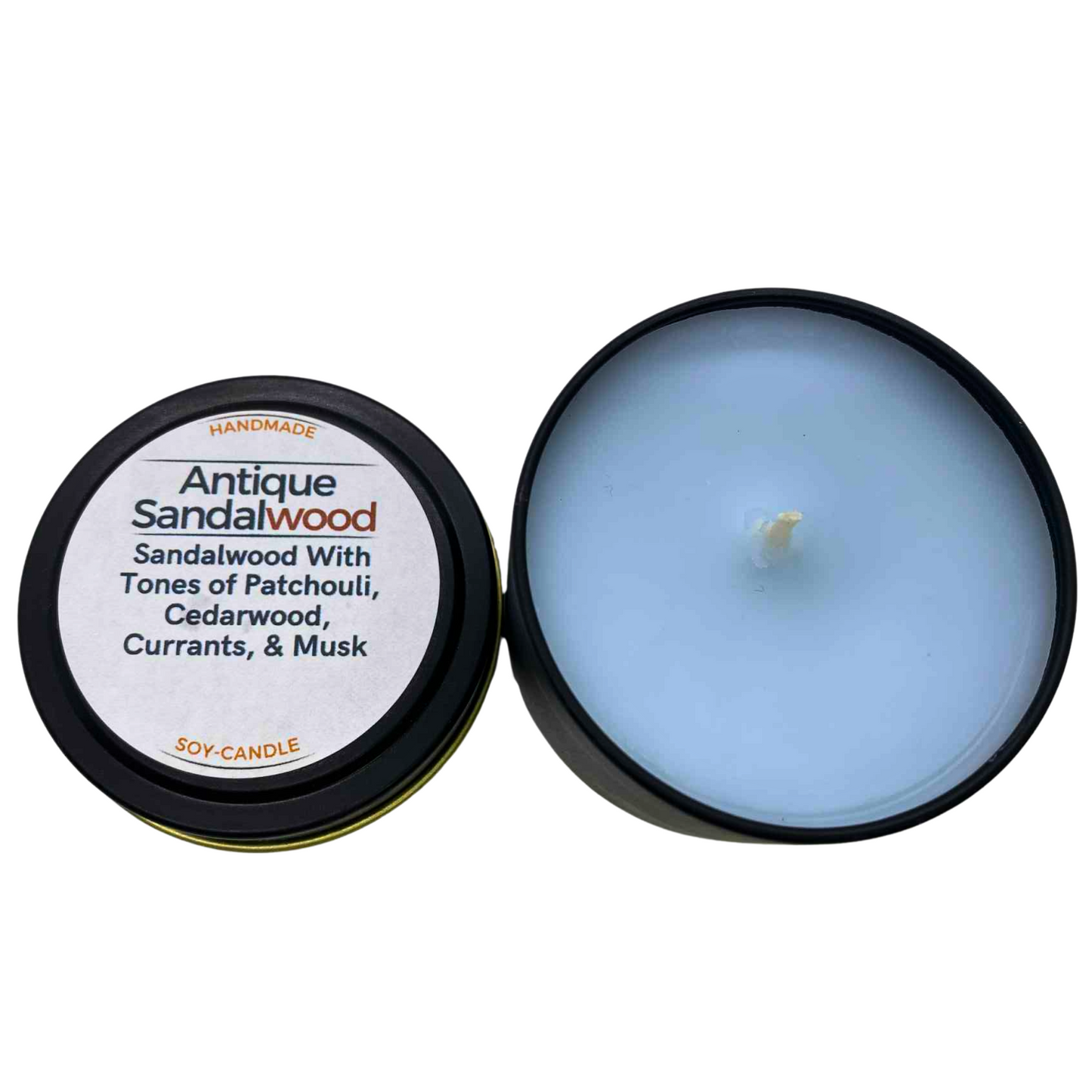 Antique Sandalwood Serenity Candle | 4 oz Soy | ResilScents®