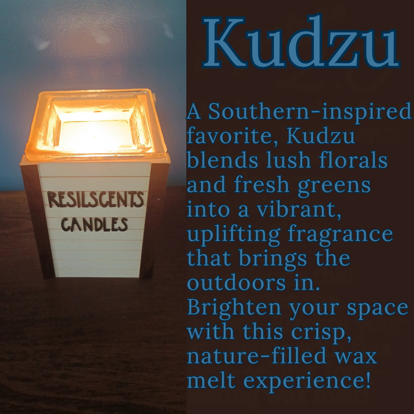 Kudzu ResilMelt – Crisp Vine Aroma | A Refreshing Spring Candle