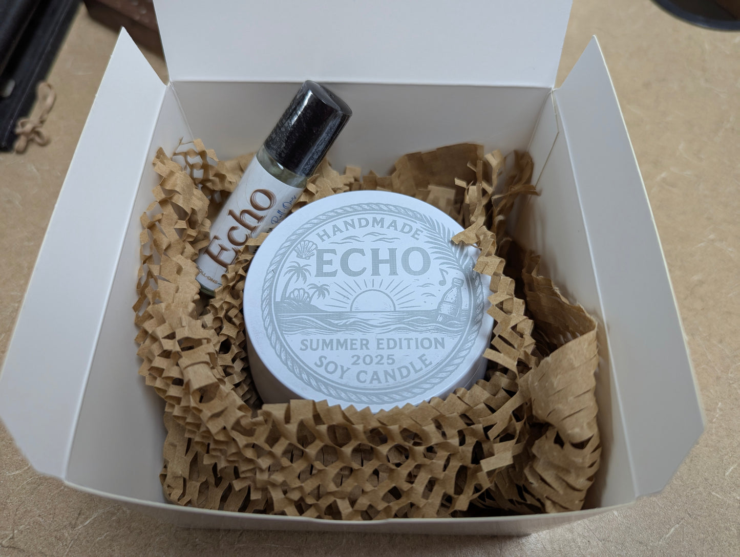 Echo ResilDuo™ Bundle – Tranquil Candle (8oz) + Roll-On Oil | Bold Narcissist-Type Scent