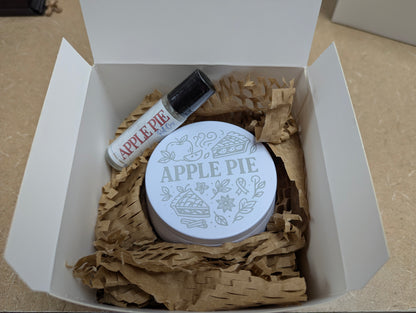 Apple Pie ResilDuo™ Bundle – Tranquil Candle (8oz) + Roll-On Oil | Warm Fall Scent