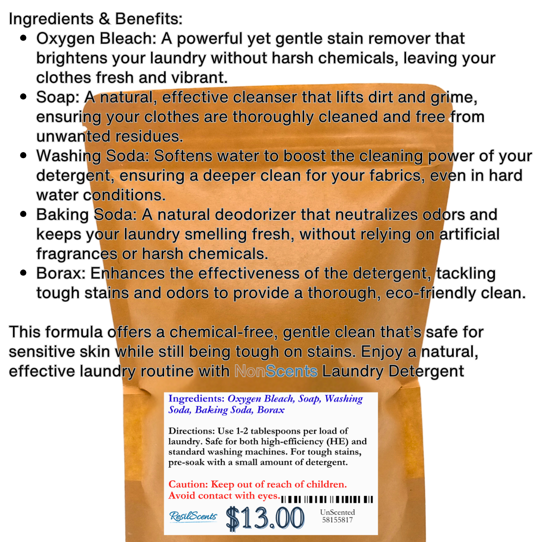 NonScents Unscented Laundry Detergent – A Pure, No-Fuss Option for Spring