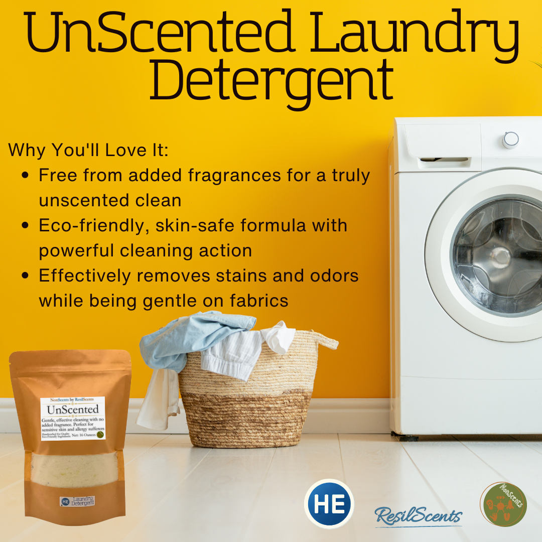 NonScents Unscented Laundry Detergent – A Pure, No-Fuss Option for Spring