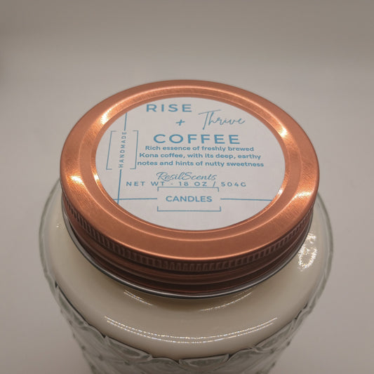 Rise + Thrive™ Mindful Candle | 18 oz Diamond Jar